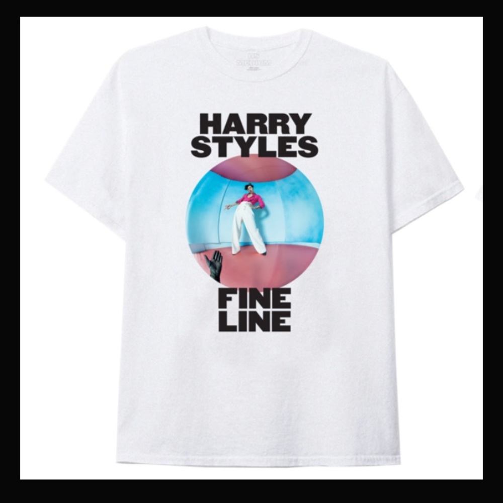 Harry Styles Fine Line White Tee